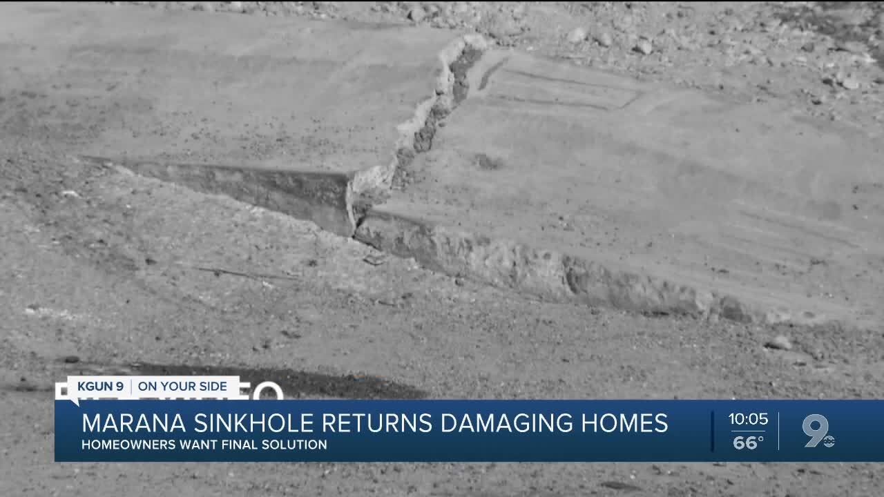 Richmond American Homes built on old gravel pit are sinking