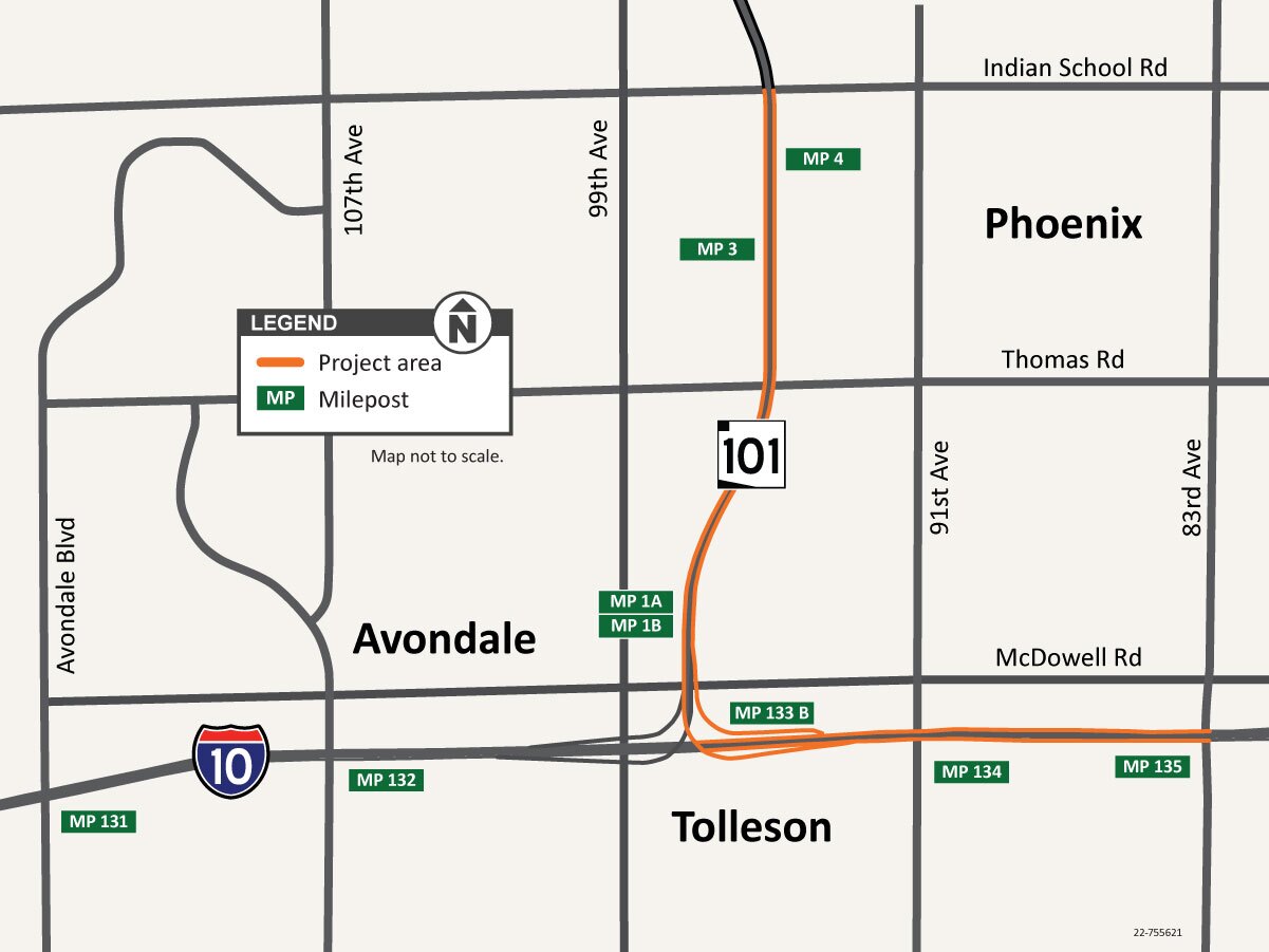 I-10 Loop 101 project