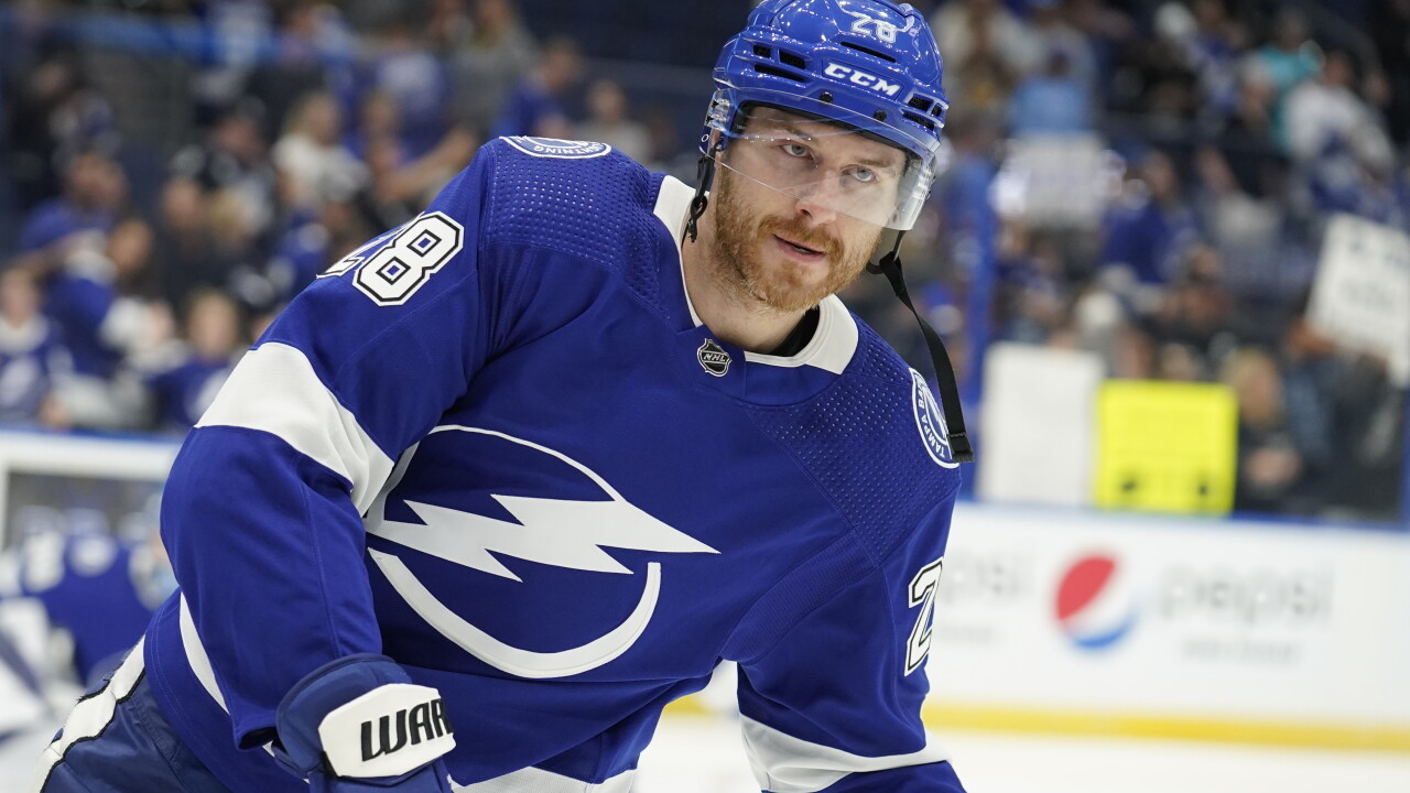 Ian Cole Panthers Lightning Hockey
