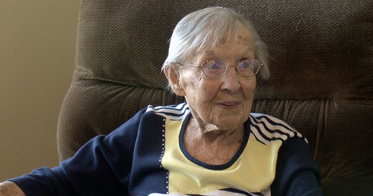 Helen Paulik, age 100.