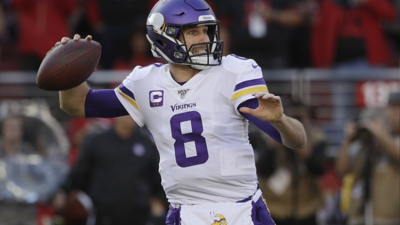 Minnesota Vikings QB Kirk Cousins ranked the No. 12 NFL quarterback