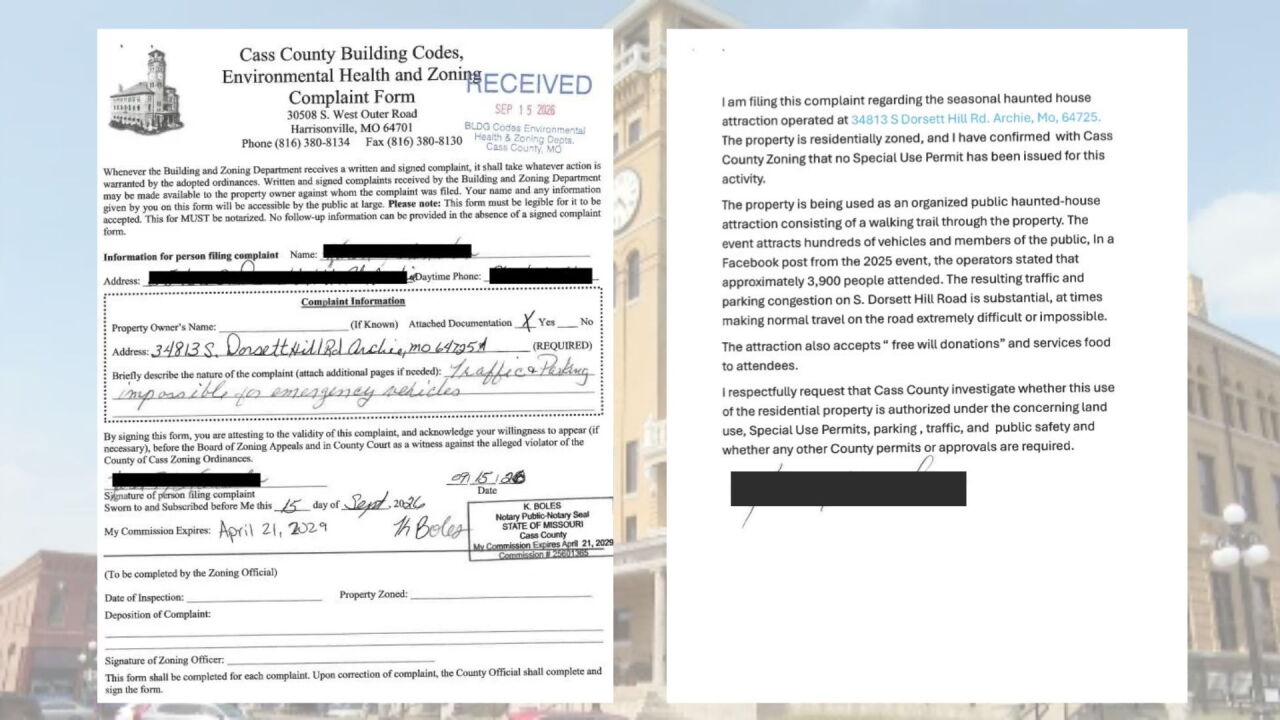 Dorsett Hill Haunt Complaint
