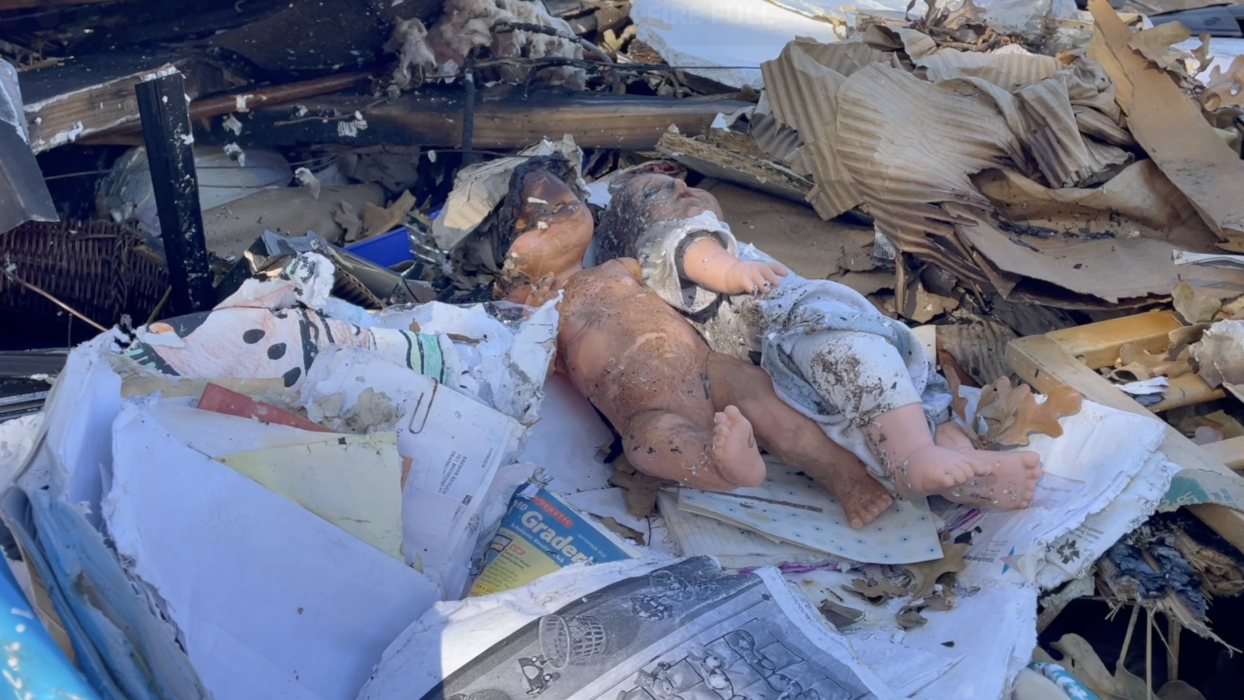 'It's just heartbreaking': Franklin family picking up the pieces after house fire