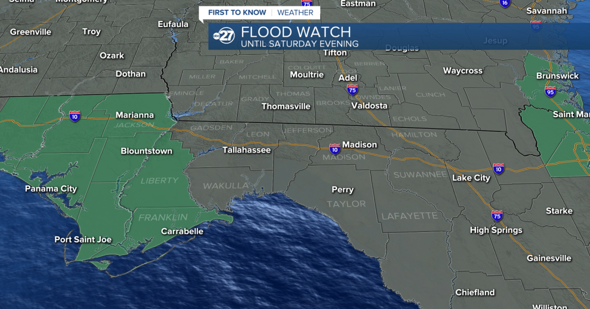 Steady, heavy rain moves in Friday for some neighborhoods