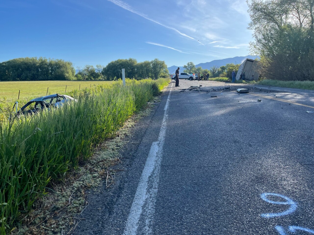 Cattle Trailer Accident