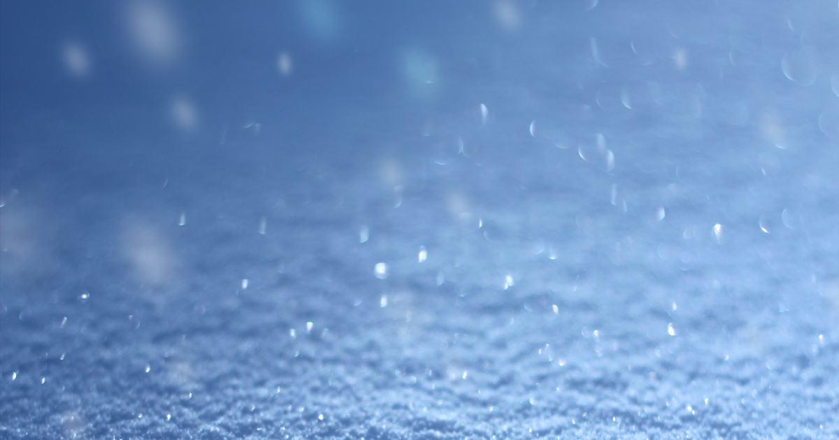 The first snowflakes of the season could be seen Monday - Vimarsana News