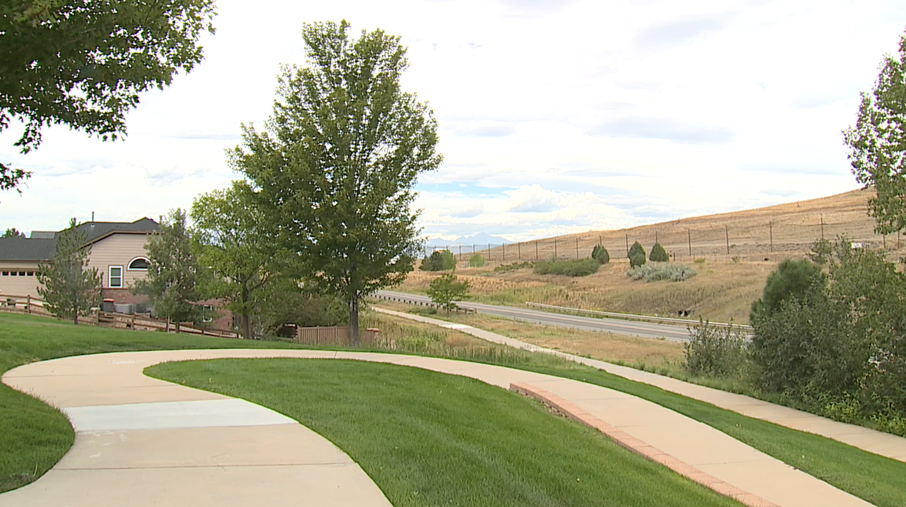 Erie neighborhood across the street from Front Range Landfill