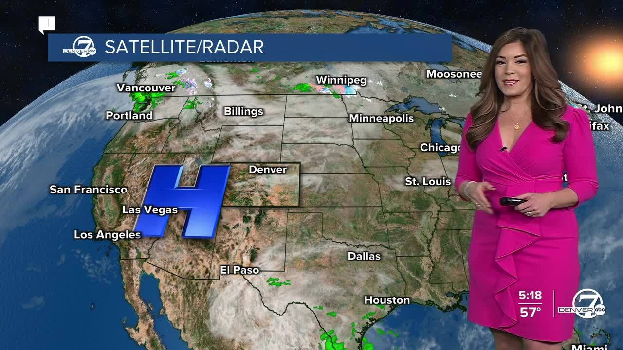 High Pressure Brings Mild, Dry Weather Tuesday