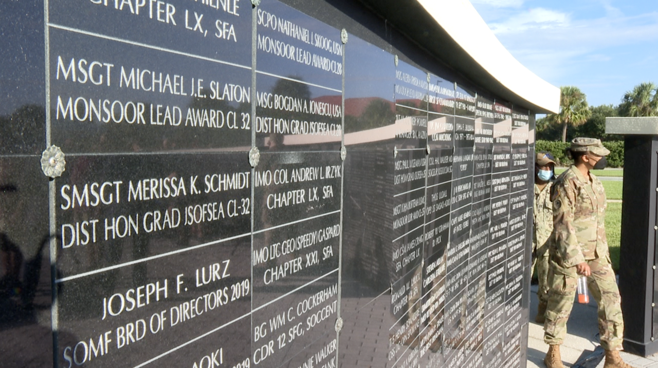 Honoring fallen soldiers at MacDill AFB