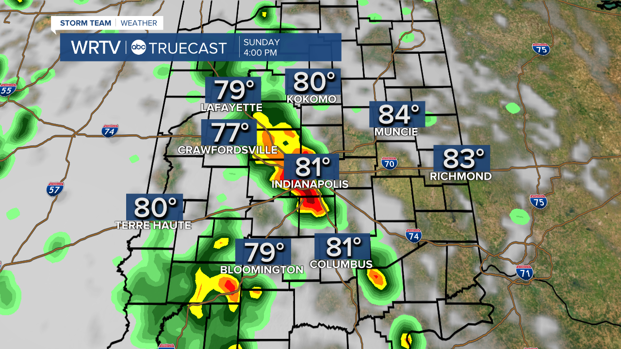 18z GRAF - Precip Clouds and NDFD Temp.png