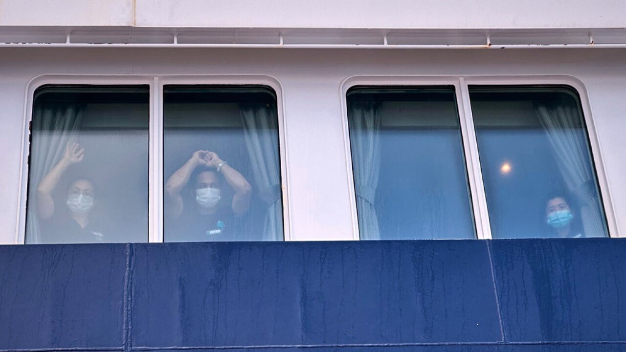 APTOPIX Spain Hantavirus Ship