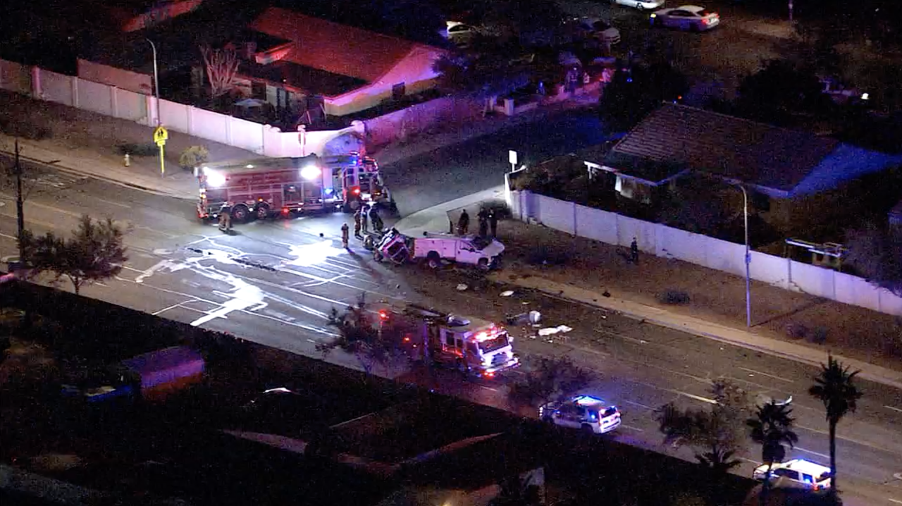 Serious crash at 86th Dr & Thomas