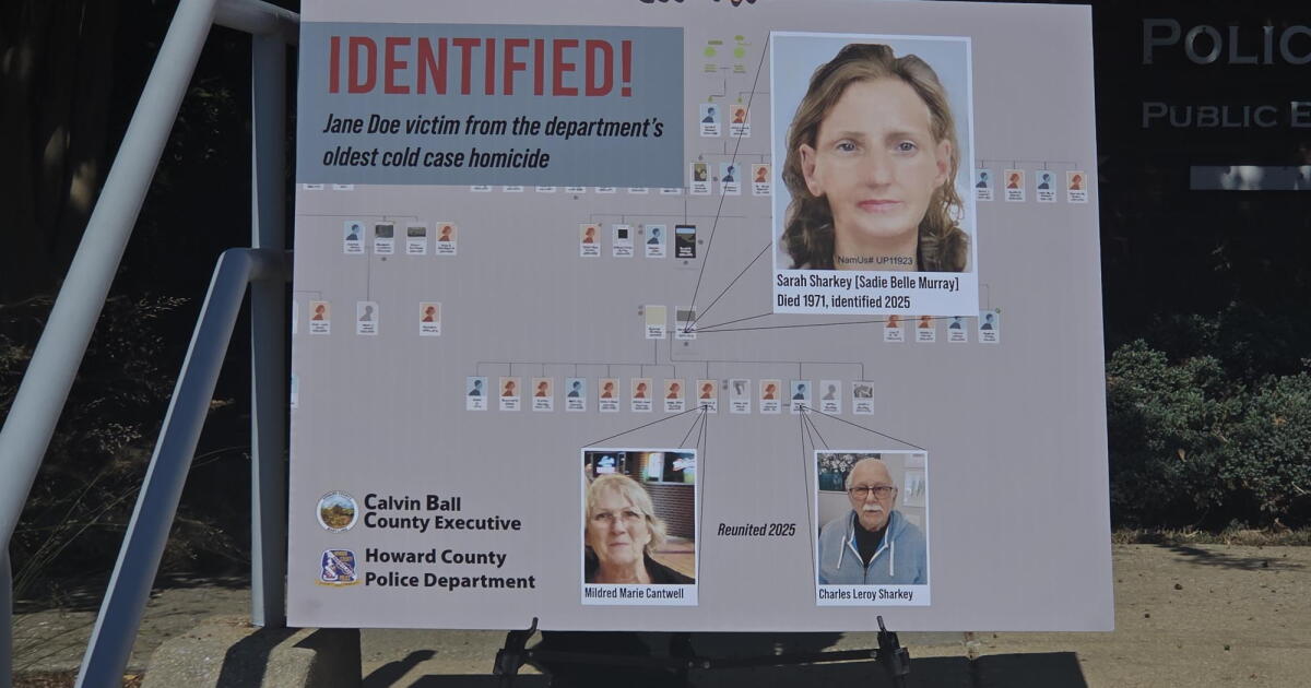 Jane Doe from 1971 cold case identified, two of her children reunited