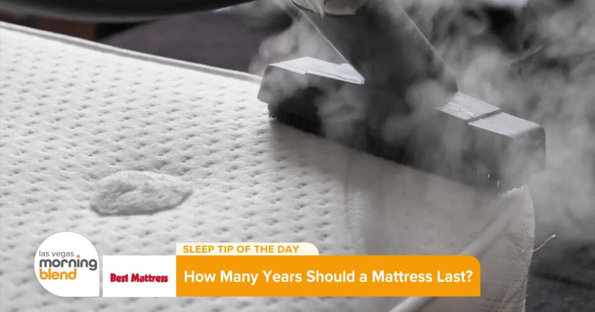 SLEEP TIP OF THE DAY: How Many Years Does A Mattress Last?