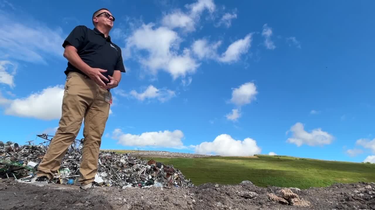 St. Lucie County Communications Director Erick Gill said its landfill is at 70% capacity. Oct. 31, 2023