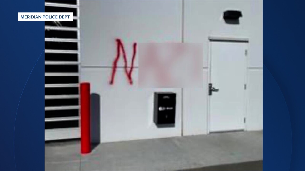 Vandalism at Tesla dealership in Meridian, Idaho
