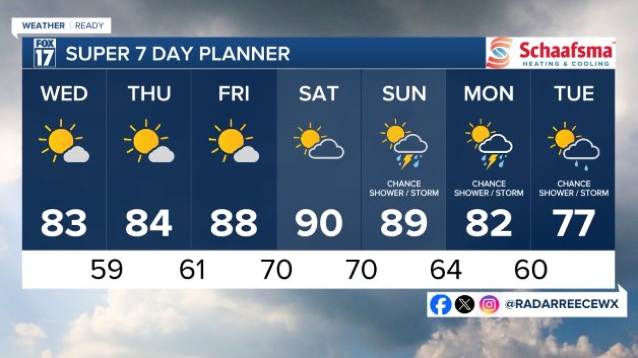 7 DAY FORECAST