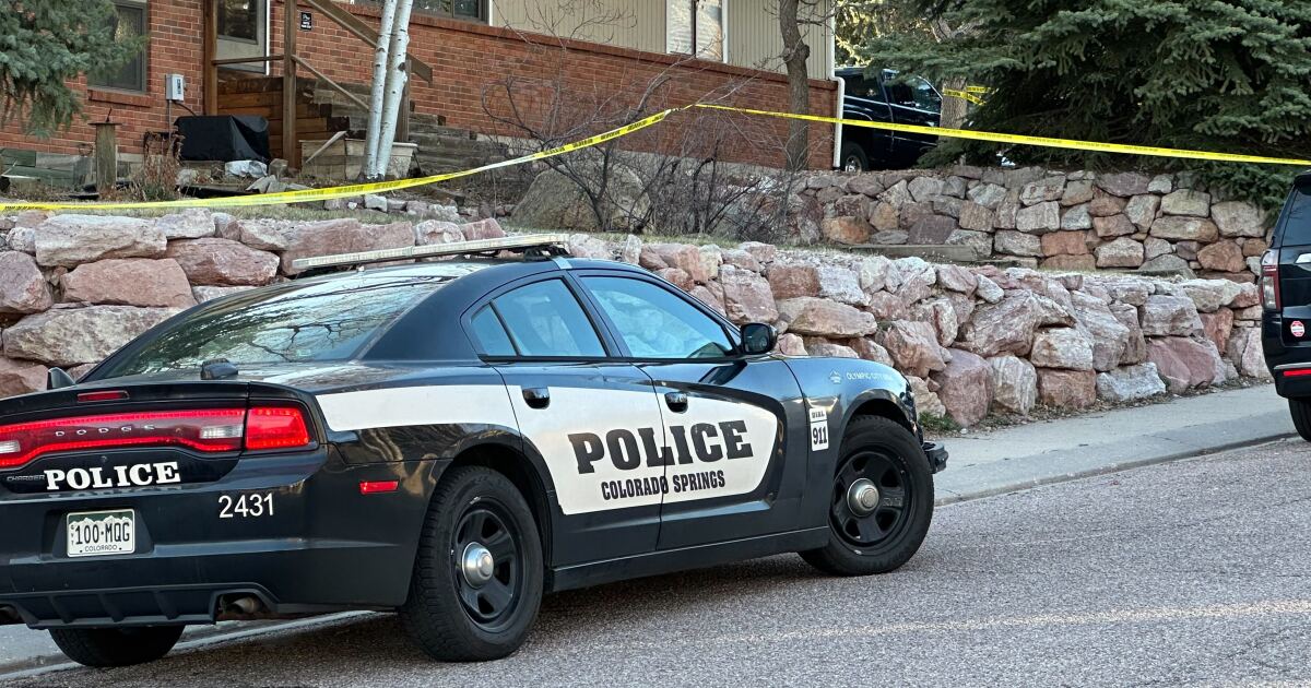 Colorado Springs Police Department respond to reports of a shooting in Colorado Springs early Friday morning