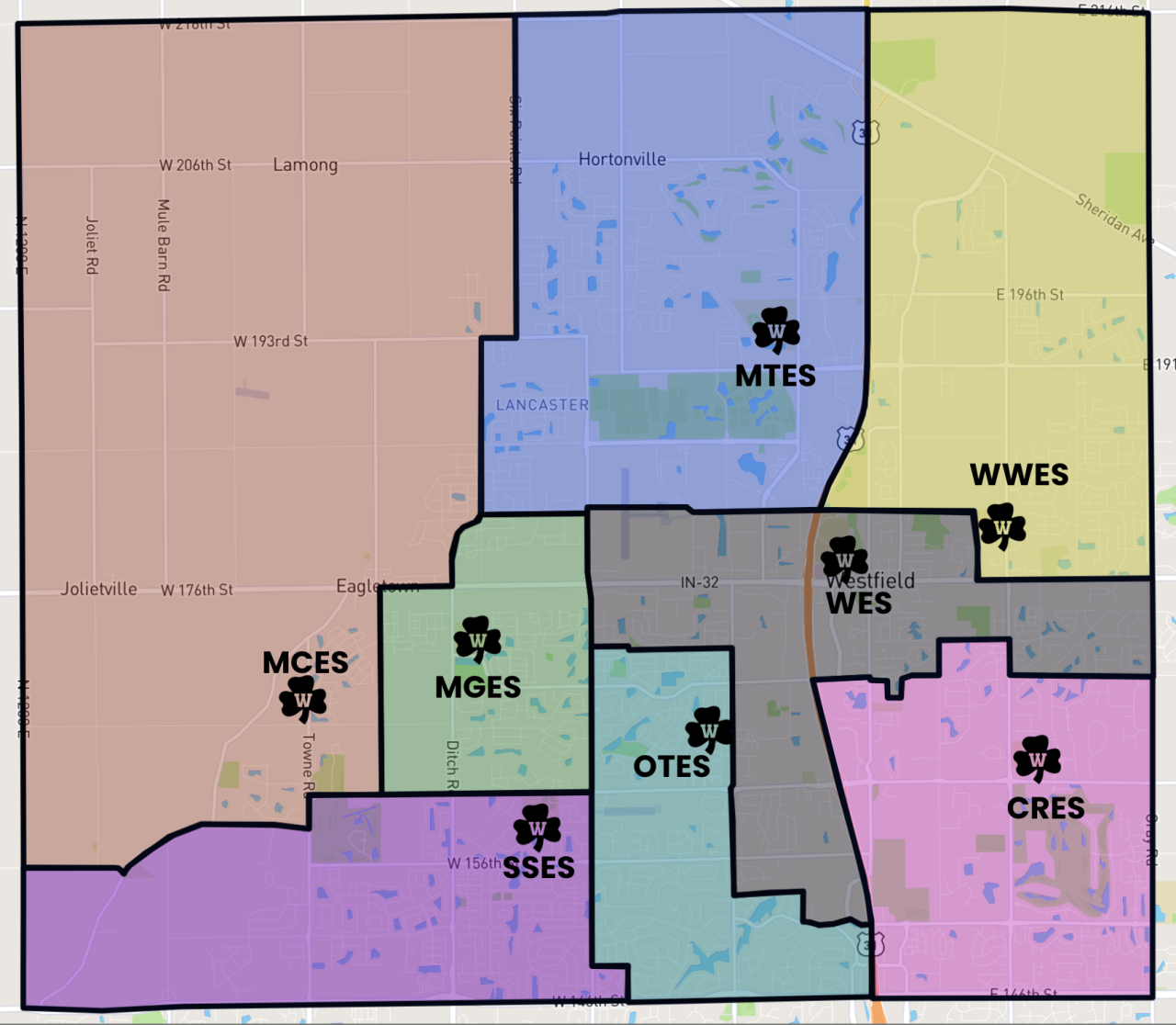 Westfield Elementary Schools New Boundaries.png