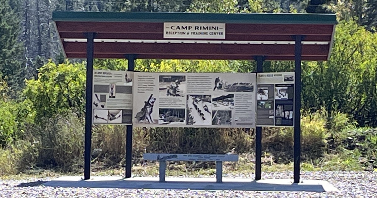 Ny minnepaviljong hyller Camp Rimini