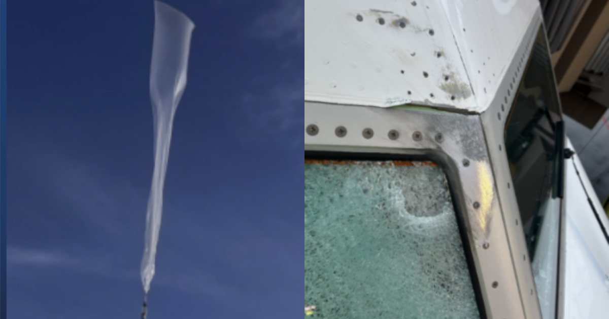 Weather balloon that struck United flight over Utah had been reported lost
