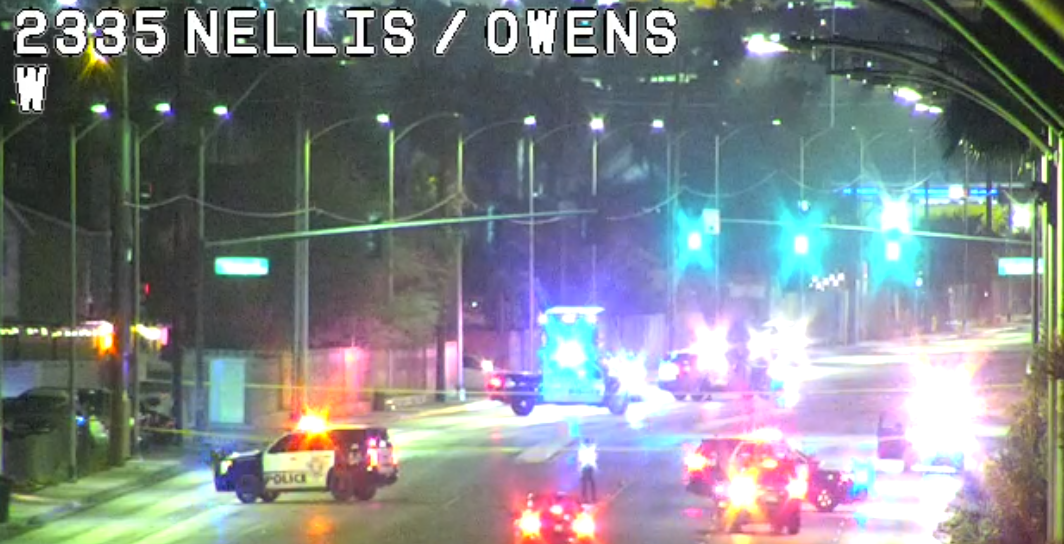Crash at Marion Drive and Owens Avenue