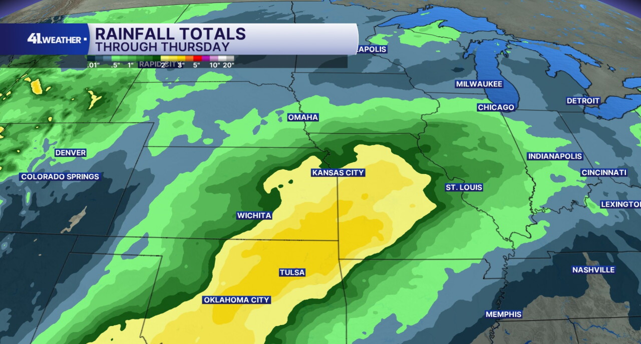 Forecast Rain Totals