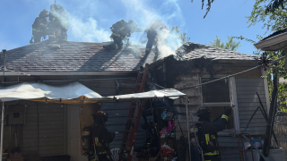 Fire at home on Ponderosa Road in Boise