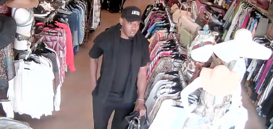 Parents, toddler caught on camera stealing high-dollar luxury bags from Las Vegas small consignment businesses.