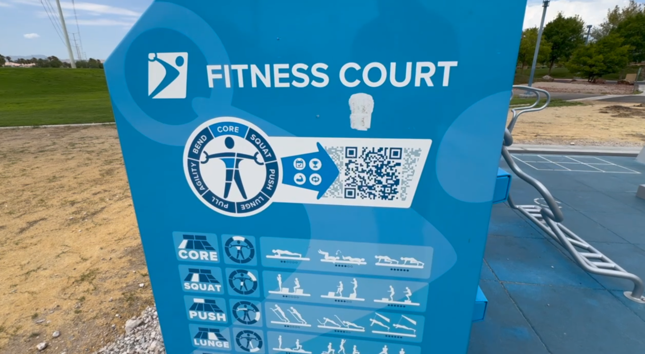 New outdoor gym comes to two Las Vegas parks, including northwest valley
