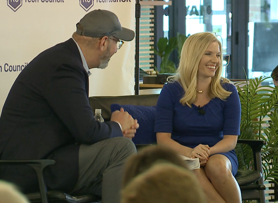 Lindsay and CEO Jay Walder