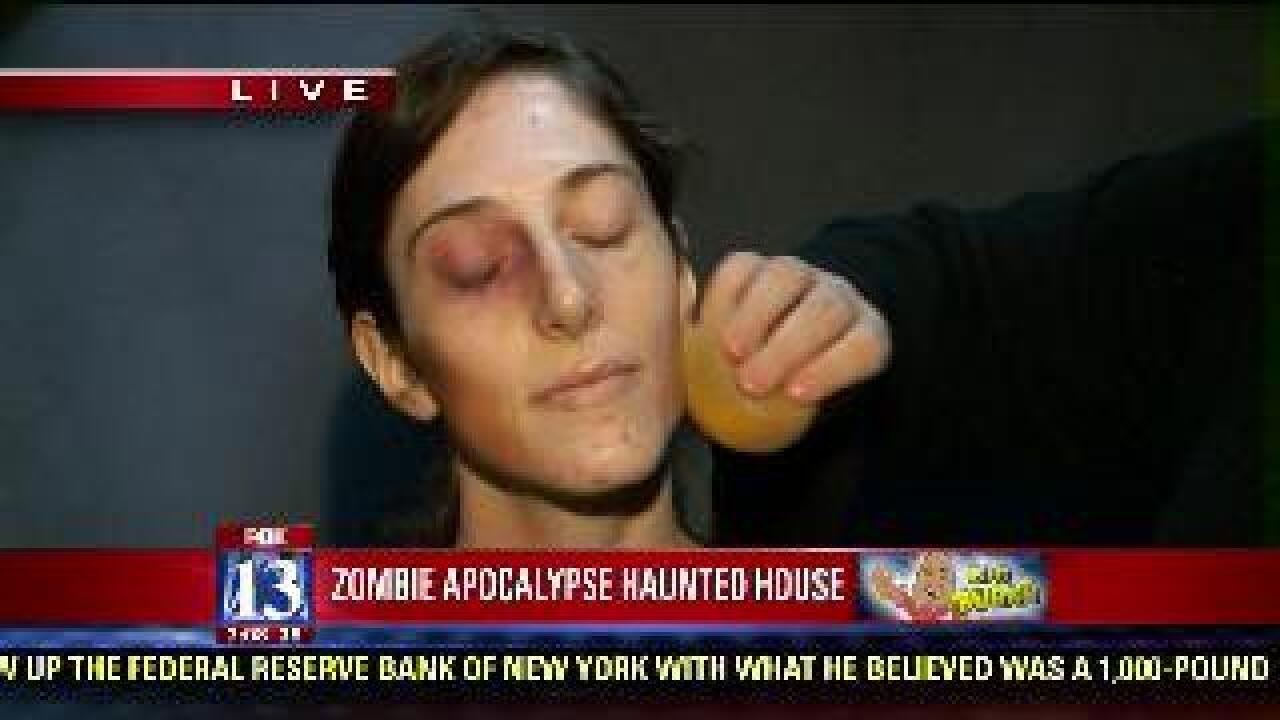 Creating the zombie look