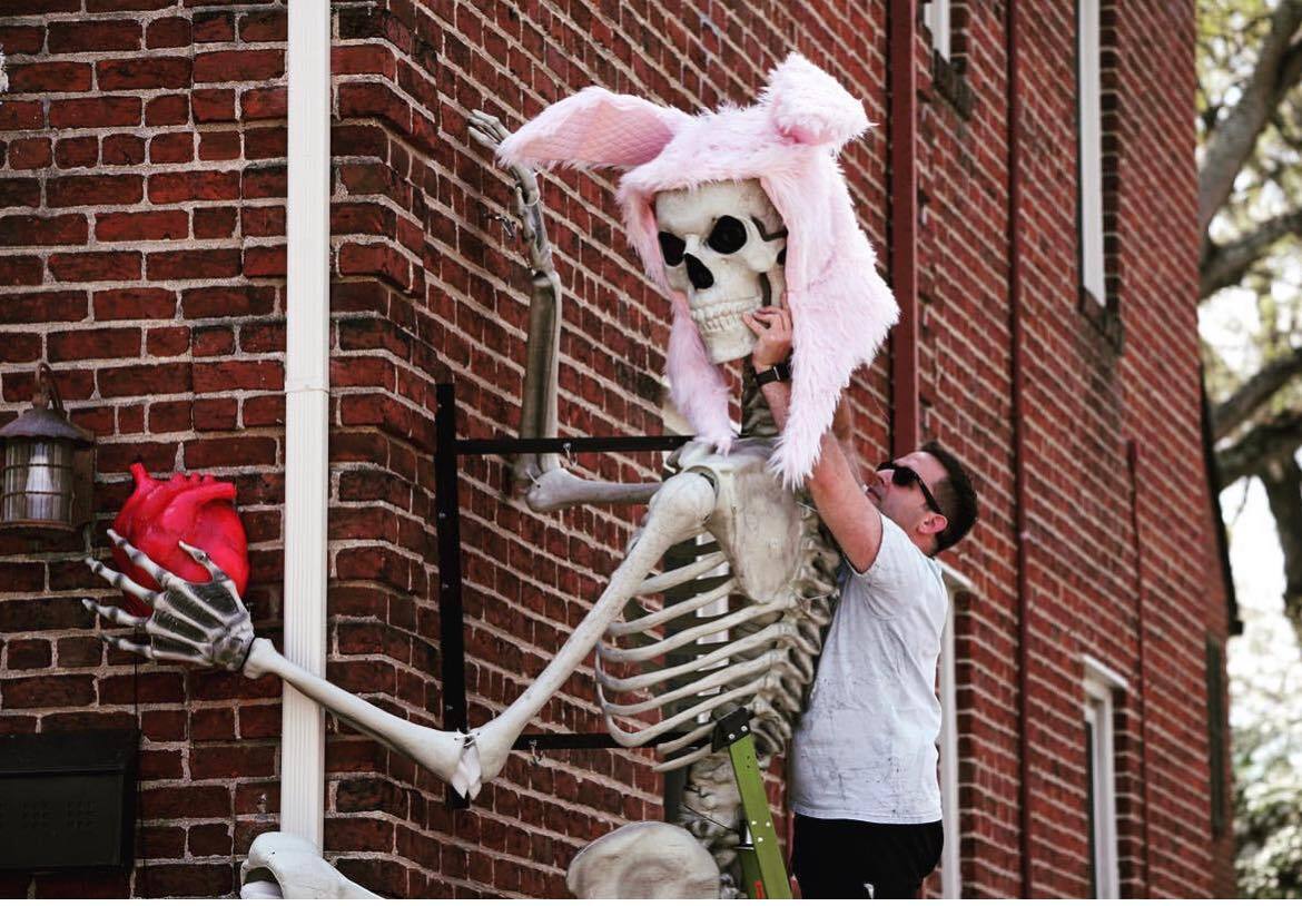 How this Museum District skeleton has grown into more than just a Halloween decoration