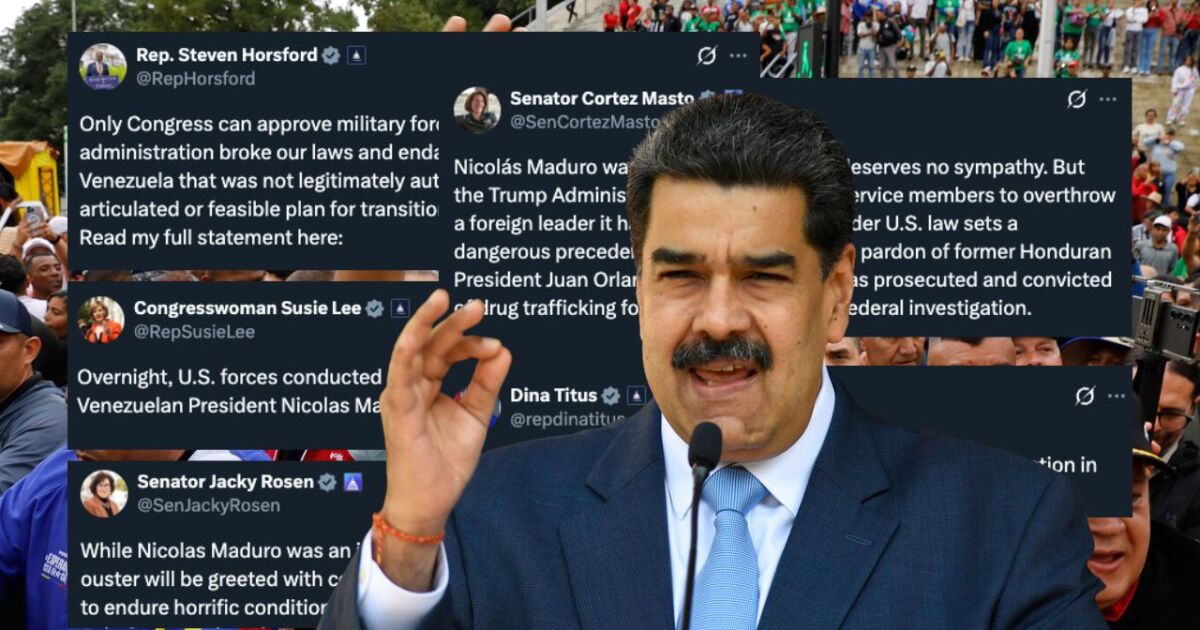 Nevada political leaders react to US military action in Venezuela