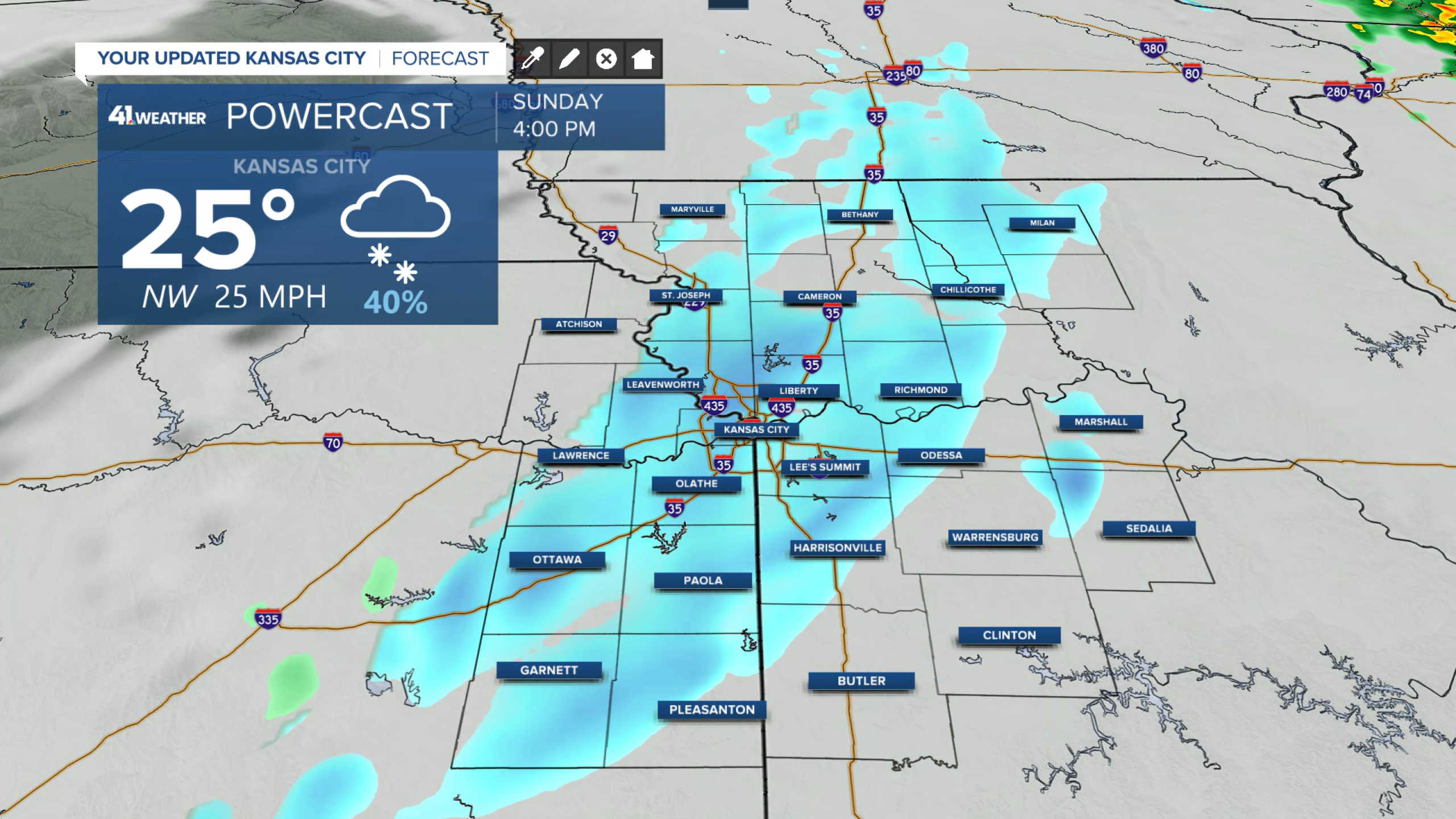 KSHB 41 Weather Blog | Winter returns as the holiday weekend ends