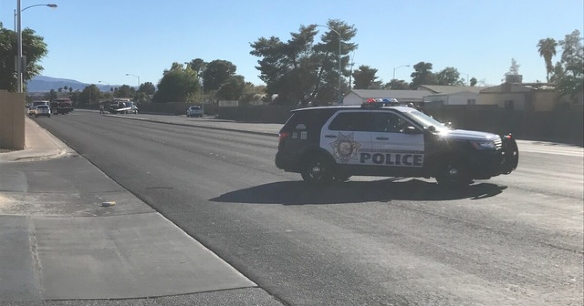 One killed in crash near Nellis, Desert Inn