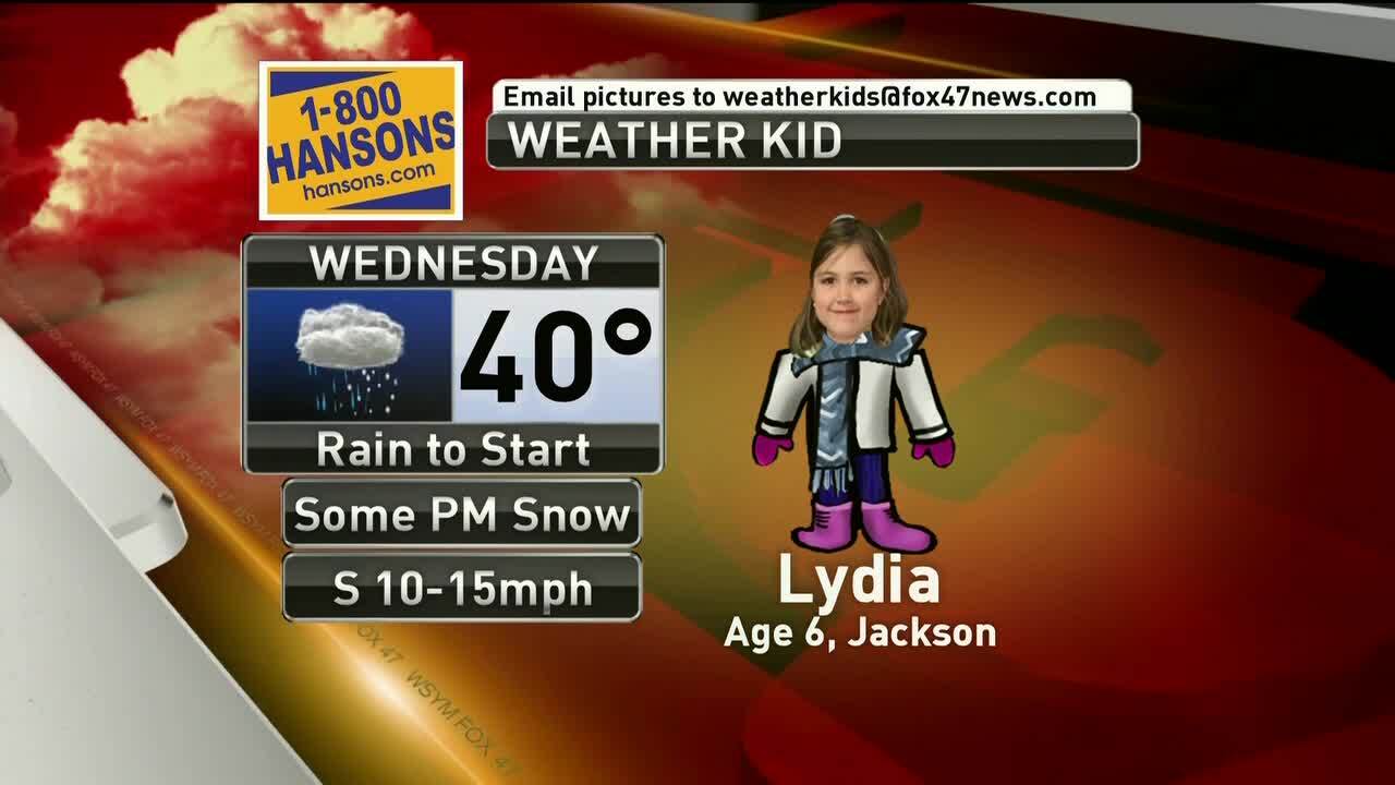 Weather Kid - Lydia - 1-22-19