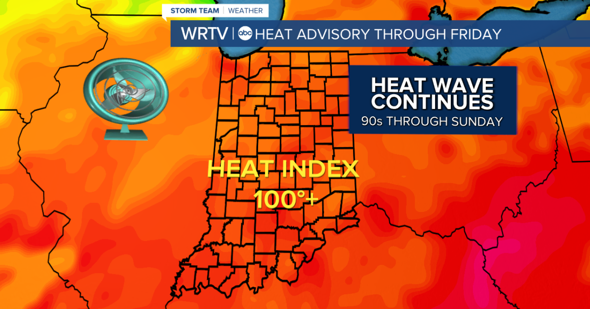 Heat wave will continue through the entire week