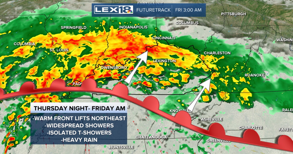 Tracking a Rising Threat for Severe Storms Friday