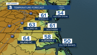 Warming Trend Hits - 70s This Weekend