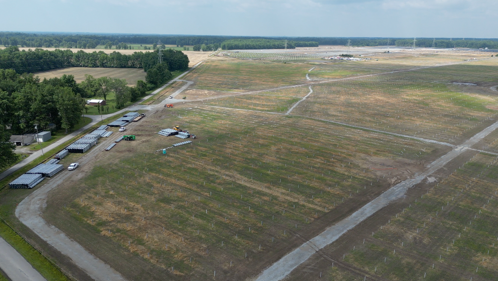 Neighbors complain about destruction of farmland for Nestlewood solar project on Brown-Clermont county lines.