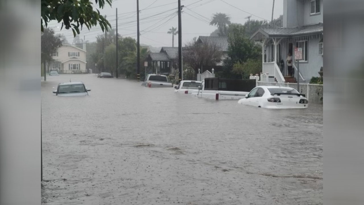 Santa Barbara flooding
