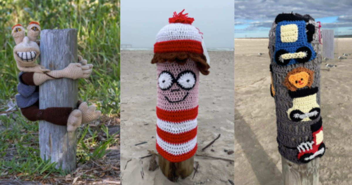 Port Aransas bollard buddies project seeks volunteers to dress up the beach