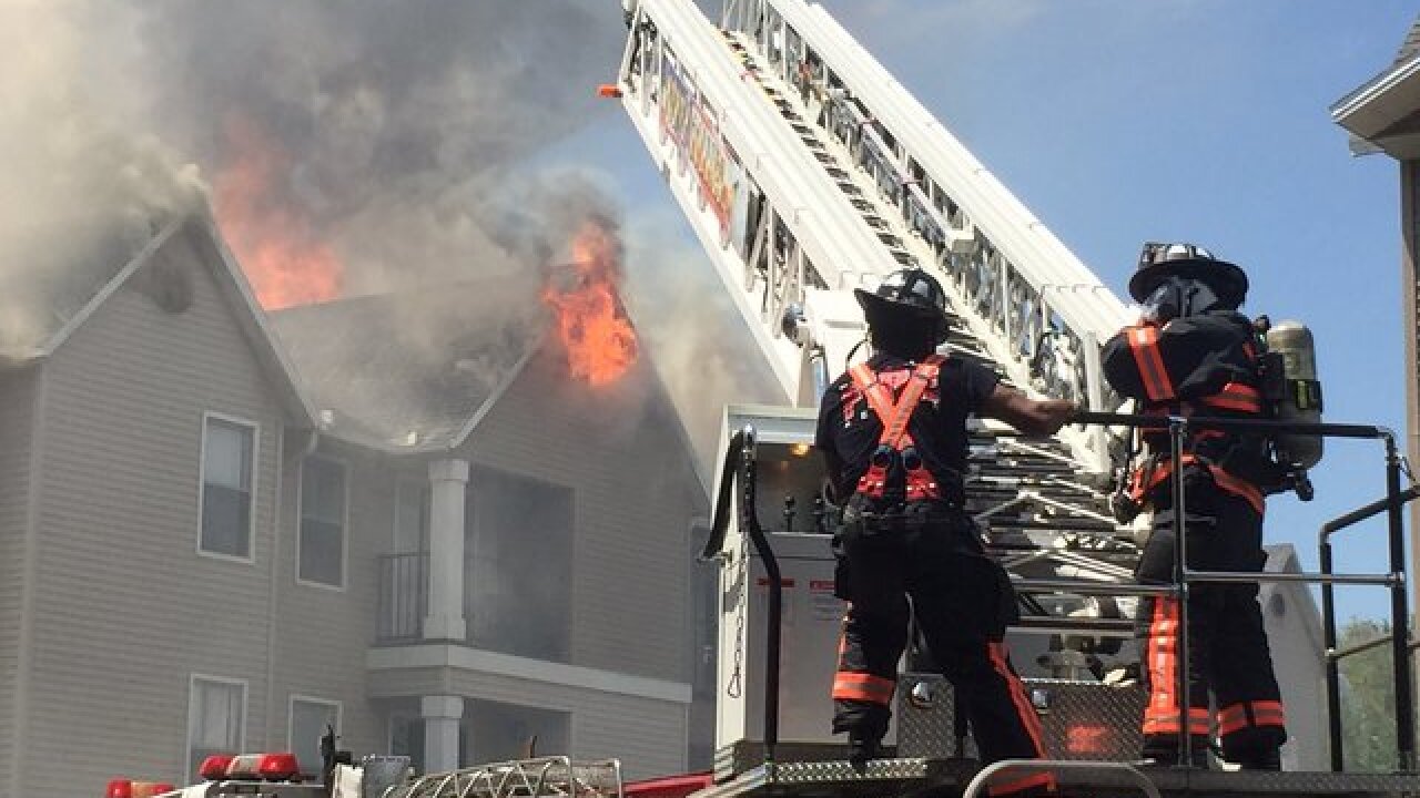 Several Homeless After Naples Fire At Bear Creek Apartments