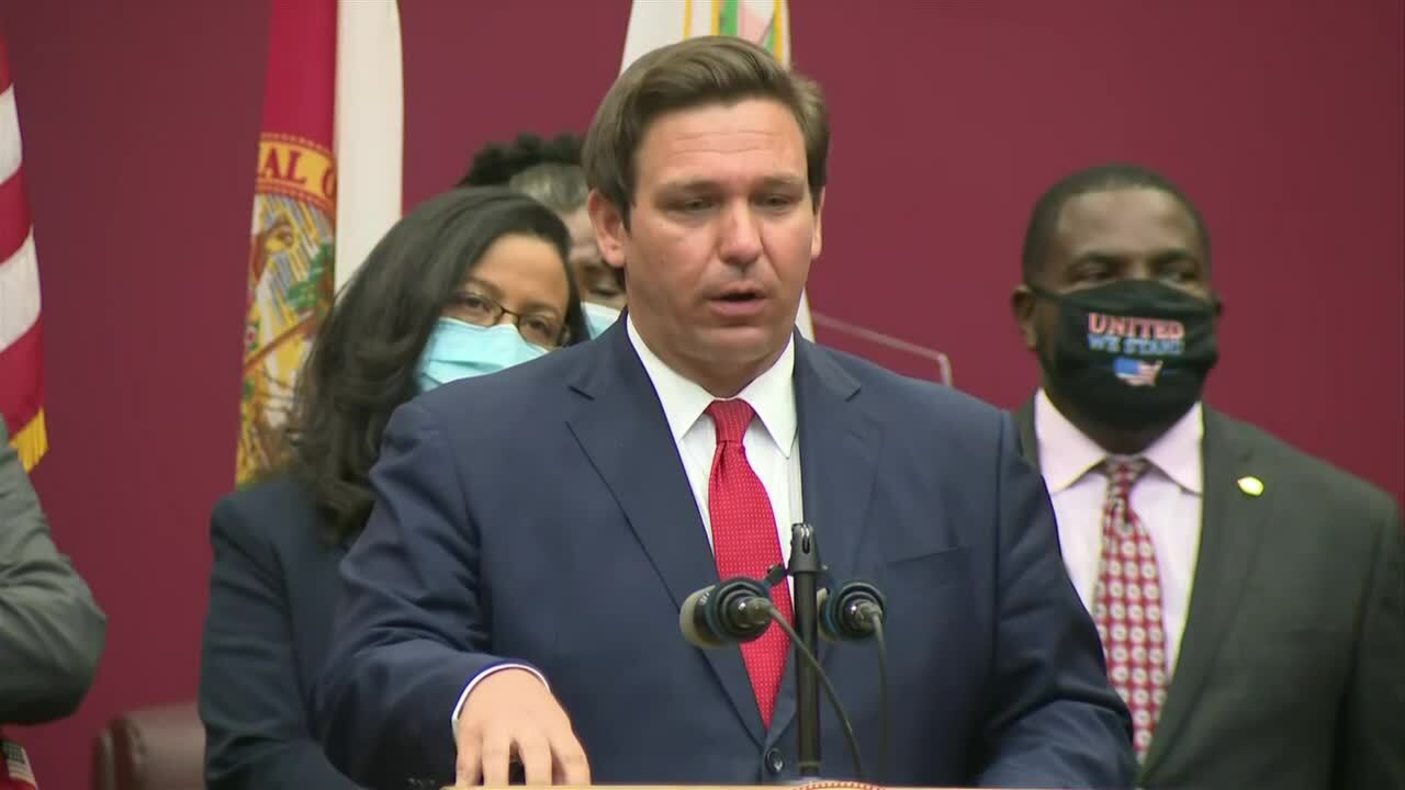 Gov. Ron DeSantis defends appointment of Renatha Francis, Sept. 9, 2020