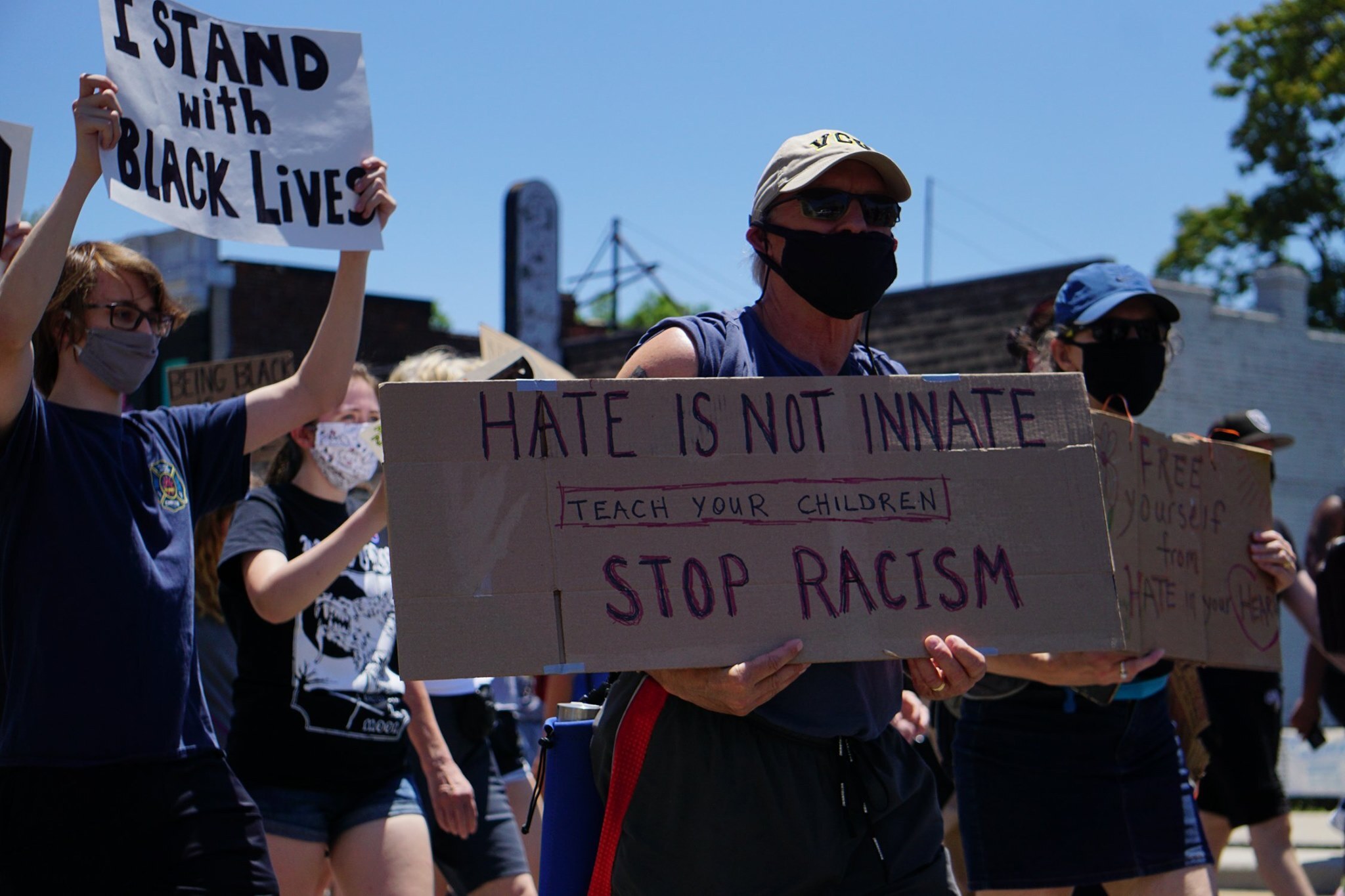 5,000 Man March in Richmond