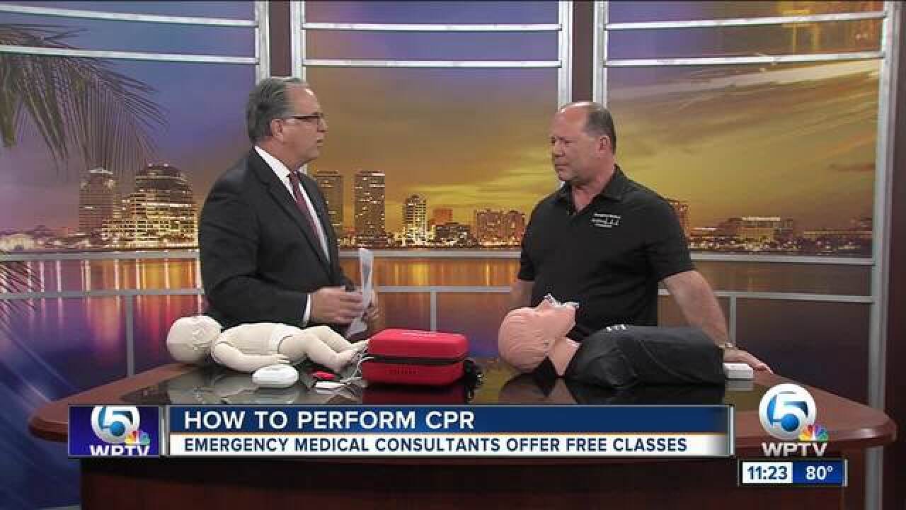 Advice on performing CPR