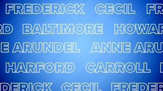 Maryland County Names Floating