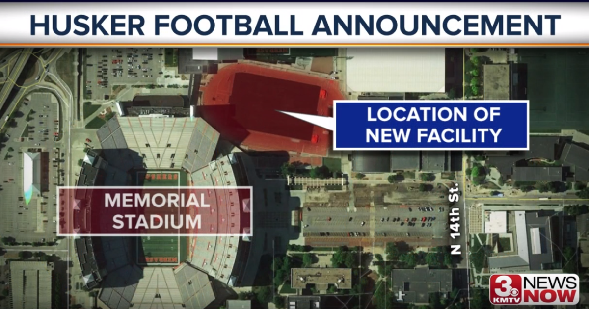 Nebraska unveils plans for new athletic training facility