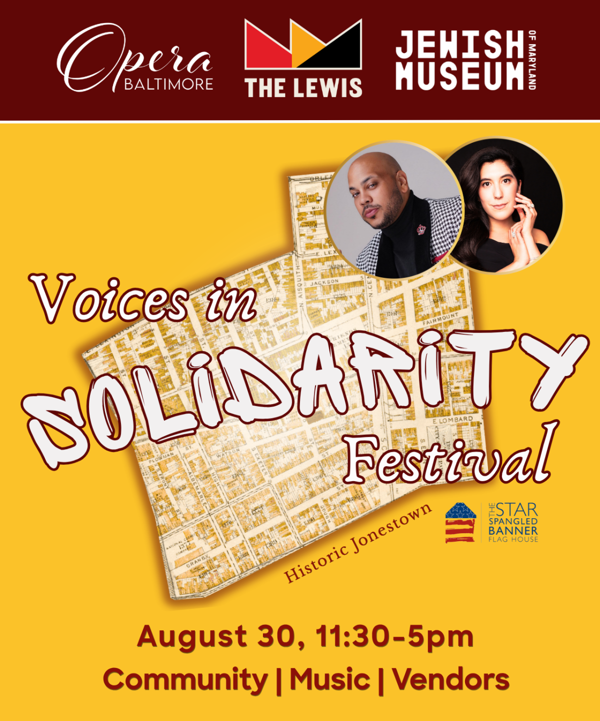 Voices in Solidarity flyer